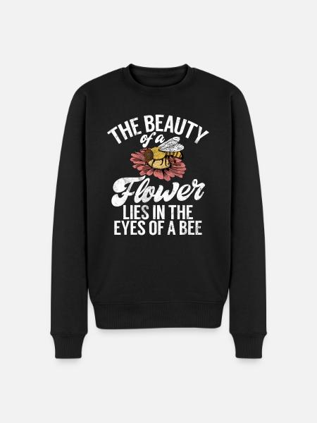 Bee Gifts - Men's Premium Organic Jumper - black