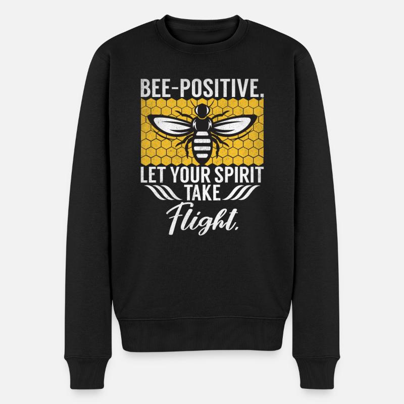 Cadeaux abeille - Pull Premium bio Homme - noir