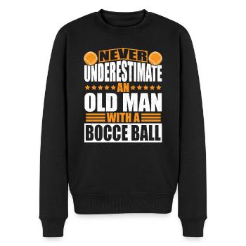 Lyonnaises - Pull Premium bio Homme - noir - Devant - Nico (187cm)