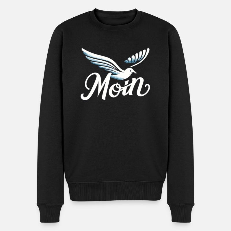 Par Moin - Pull Premium bio Homme - noir