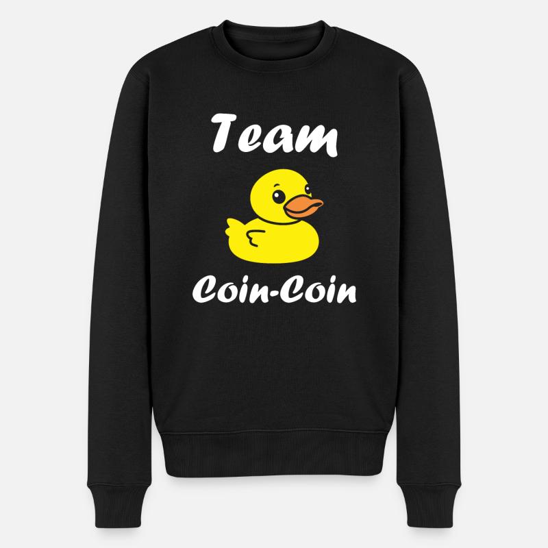Petit canard - Pull Premium bio Homme - noir