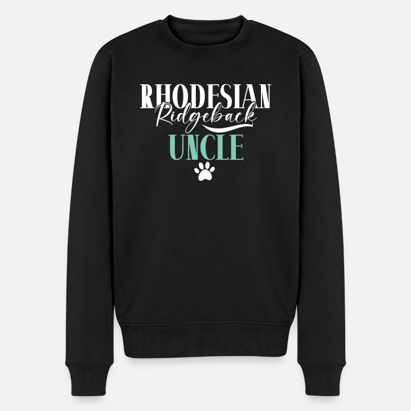 Cadeaux Rhodesian Ridgeback - Pull Premium bio Homme - noir
