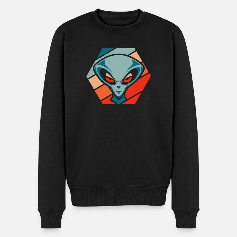 Alien Außerirdischer - Pull Premium bio Homme - noir