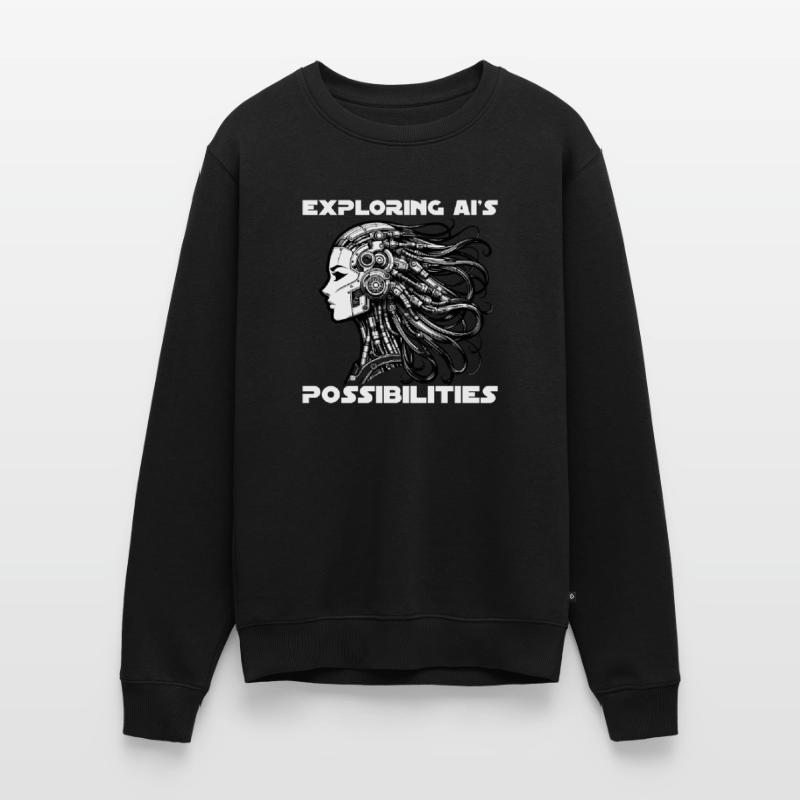 Artificial Intelligence, Machine Learning, Data Men's Premium Organic Jumper
