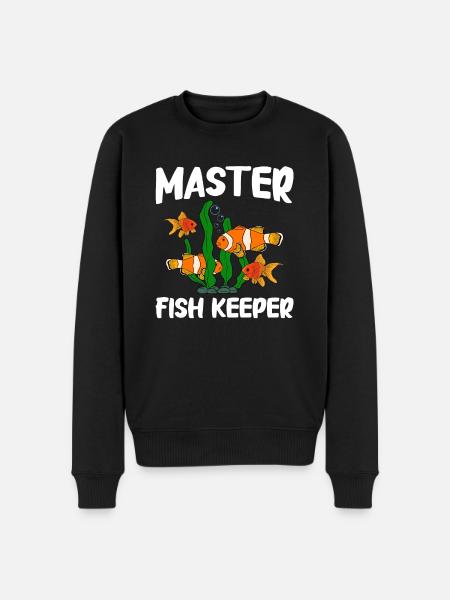 Aquaristics, Fish farming, Aquarists - Men's Premium Organic Jumper - black