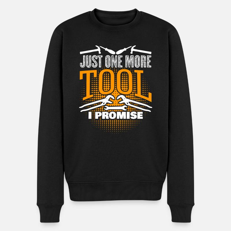 Outils Artisan Outil DIY - Pull Premium bio Homme - noir