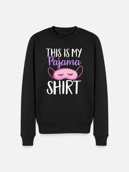 Soirée pyjama pyjama soirée pyjama - Pull Premium bio Homme - noir