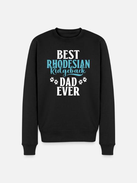 Rhodesian Ridgeback Gifts - Men's Premium Organic Jumper - black