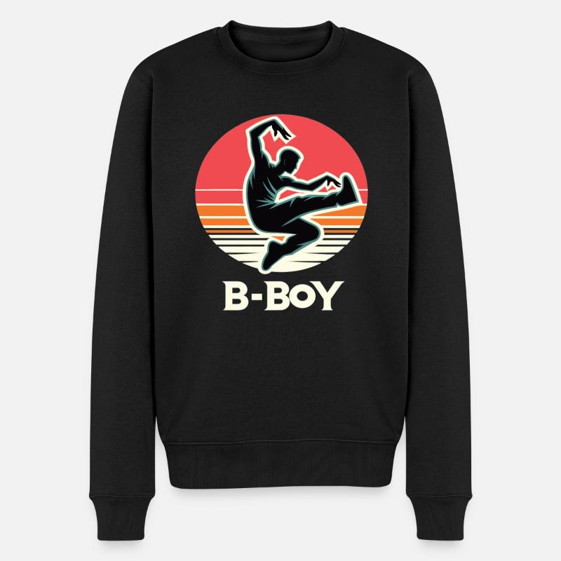 Breakdance Breakdancer Breakdance Enfants - Pull Premium bio Homme - noir