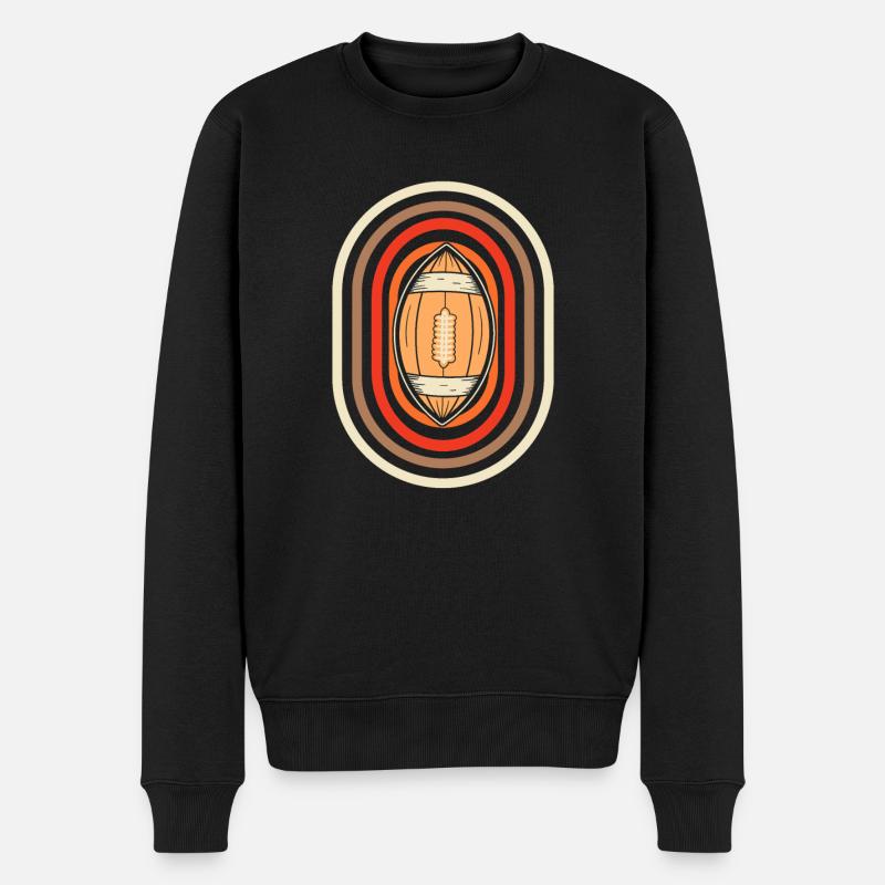 Football américain - Pull Premium bio Homme - noir