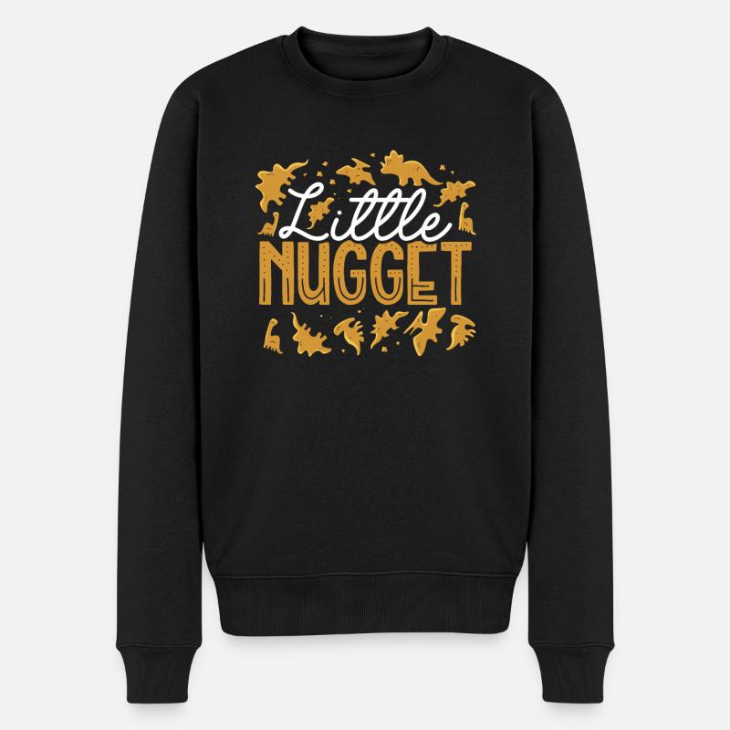 Pépite de petit dinosaure - Pull Premium bio Homme - noir