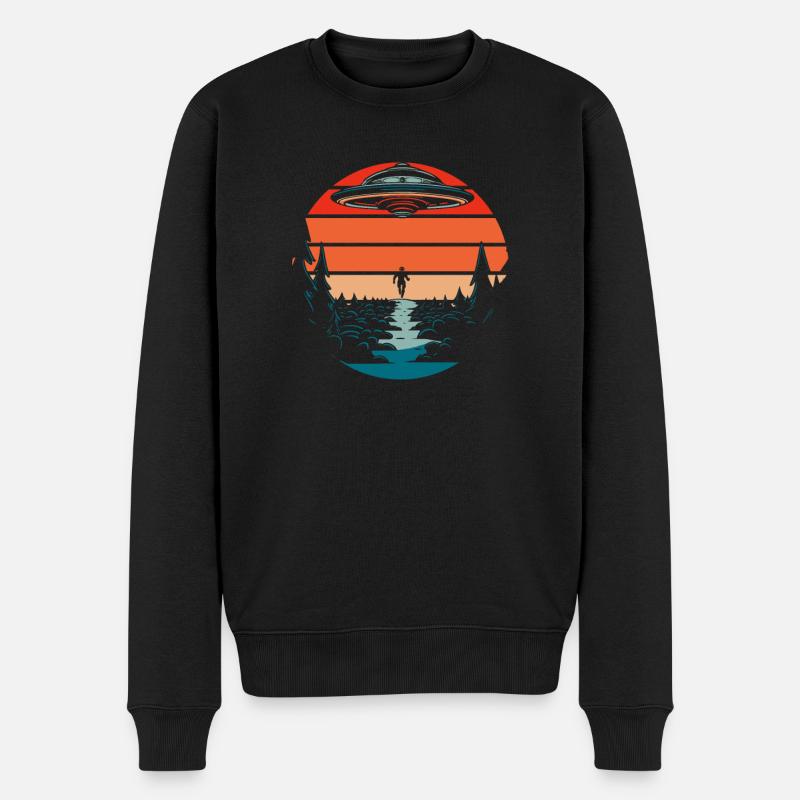Alien Außerirdischer - Pull Premium bio Homme - noir