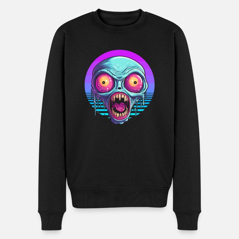 Alien Außerirdischer - Pull Premium bio Homme - noir
