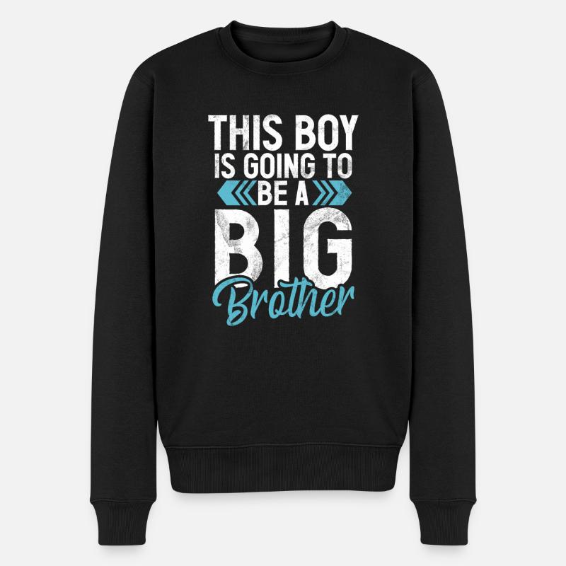Cadeaux de frère - Pull Premium bio Homme - noir