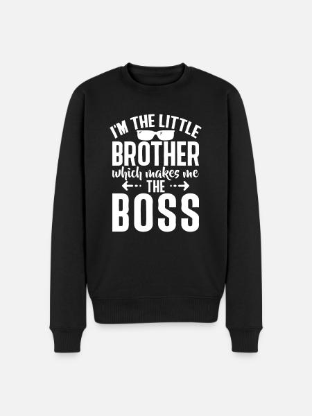 Brother Gifts - Männer Premium Bio Pullover - Schwarz