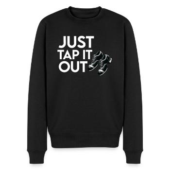 Appréciation du professeur de claquettes pour les filles - Pull Premium bio Homme - noir - Devant - Nico (187cm)
