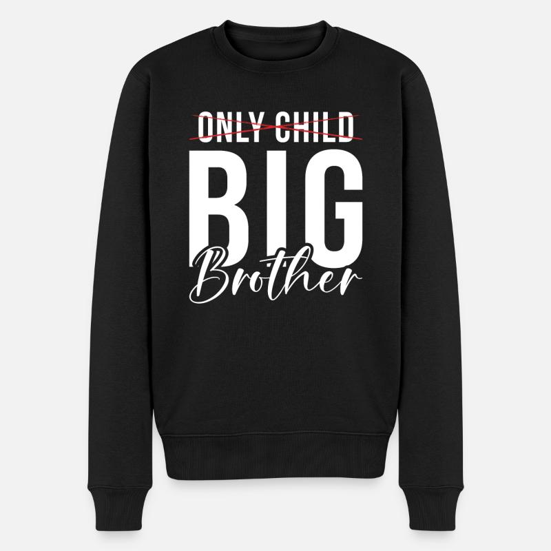 Brother Gifts - Männer Premium Bio Pullover - Schwarz