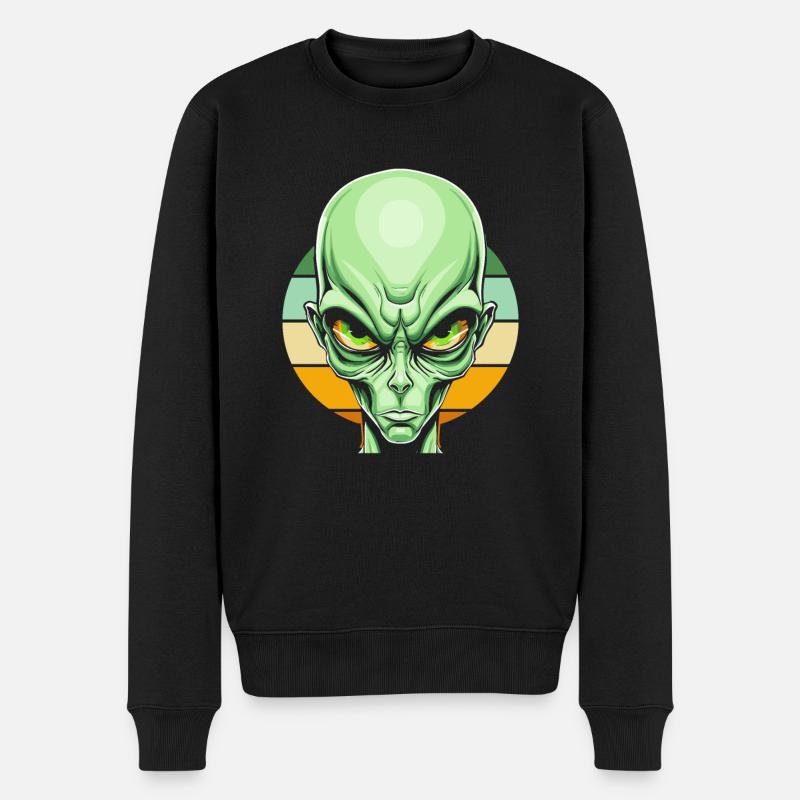 Alien Außerirdischer - Pull Premium bio Homme - noir