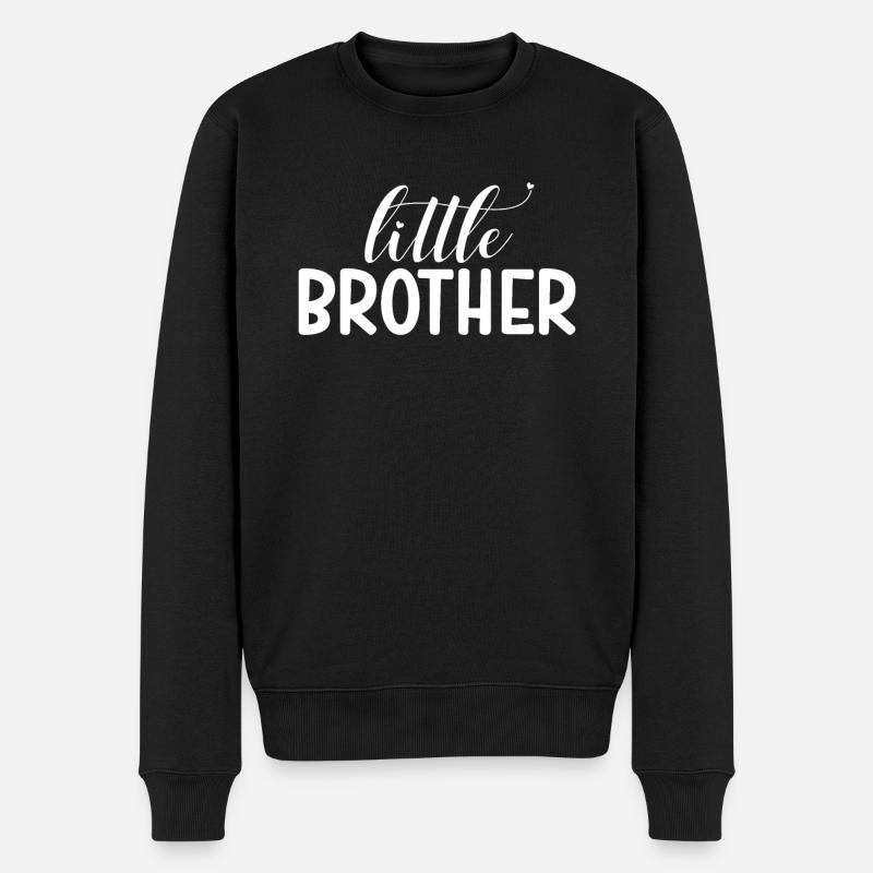 Cadeaux Petit Frère - Pull Premium bio Homme - noir