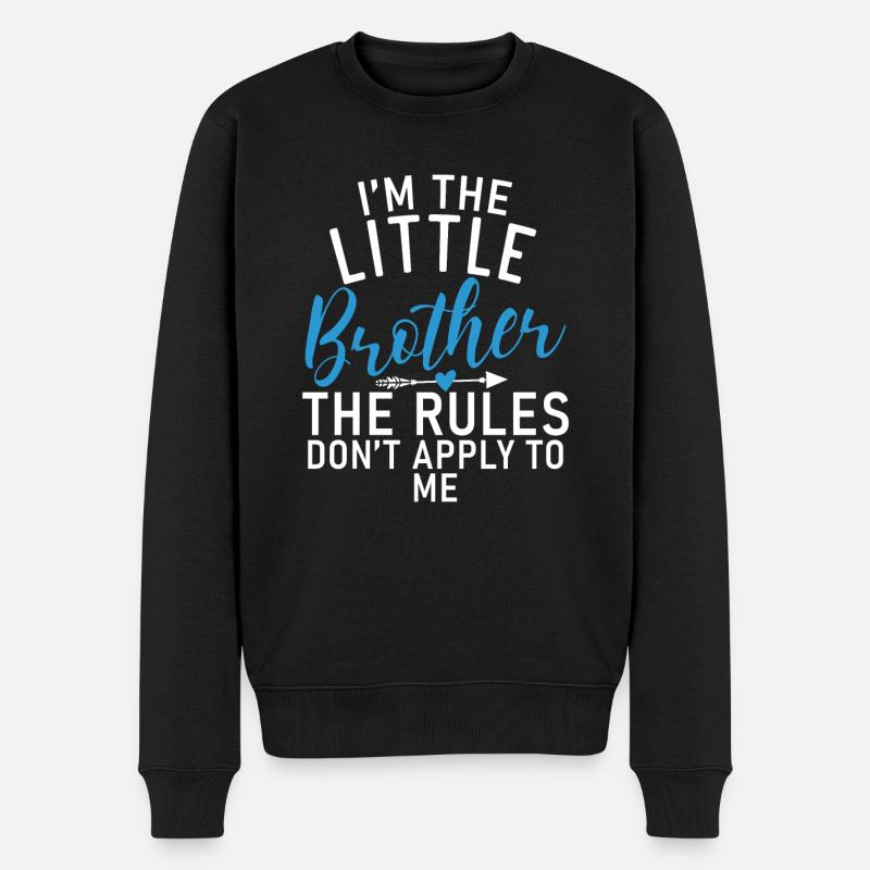 Cadeaux Petit Frère - Pull Premium bio Homme - noir