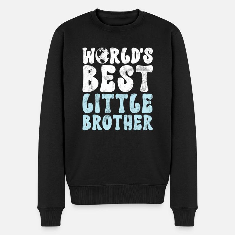 Cadeaux Petit Frère - Pull Premium bio Homme - noir
