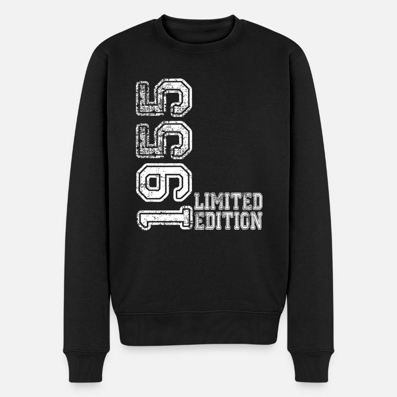 Édition limitée 1955 - Pull Premium bio Homme - noir