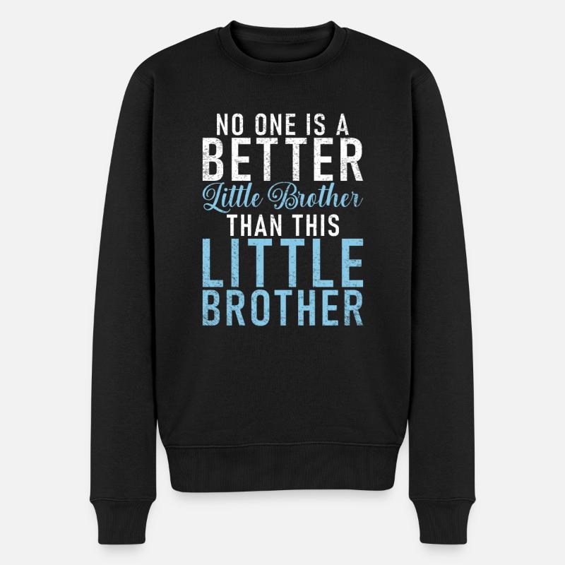 Cadeaux Petit Frère - Pull Premium bio Homme - noir