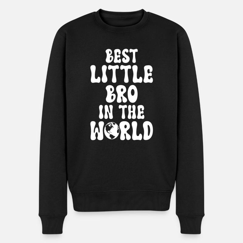 Cadeaux Petit Frère - Pull Premium bio Homme - noir