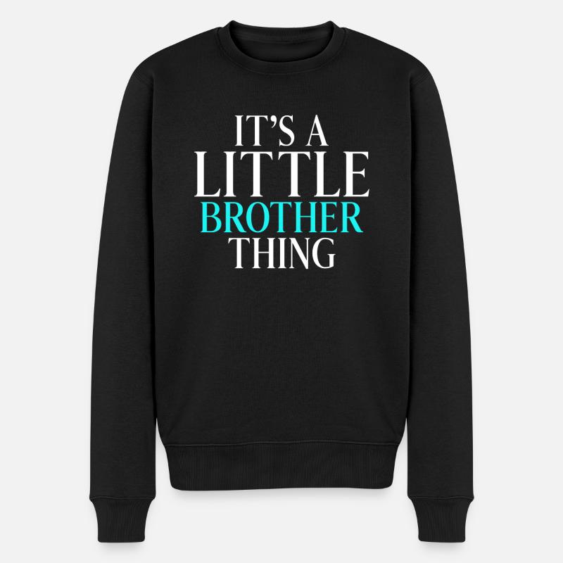 Cadeaux Petit Frère - Pull Premium bio Homme - noir