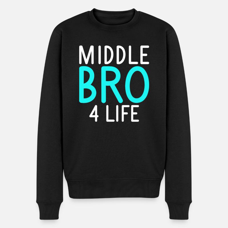 Cadeaux du frère du milieu - Pull Premium bio Homme - noir