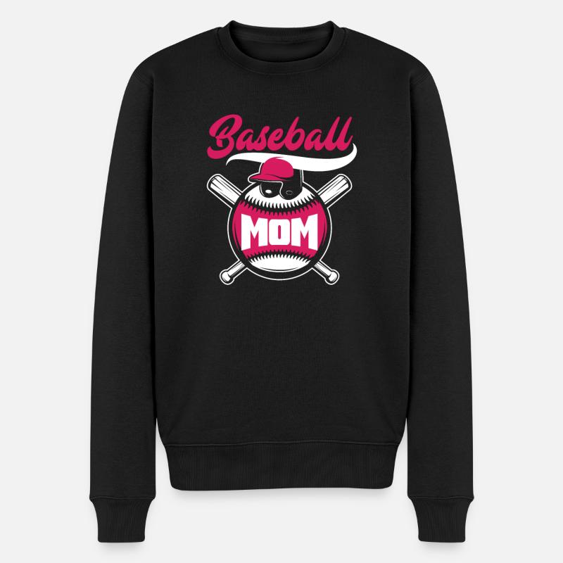 Drôle de baseball - Pull Premium bio Homme - noir