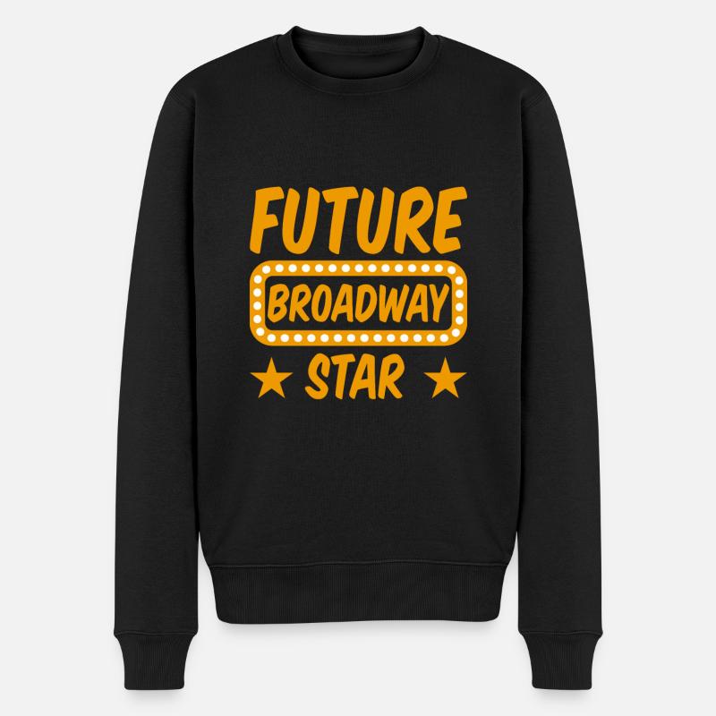 Futur Star de Broadway 2 - Pull Premium bio Homme - noir