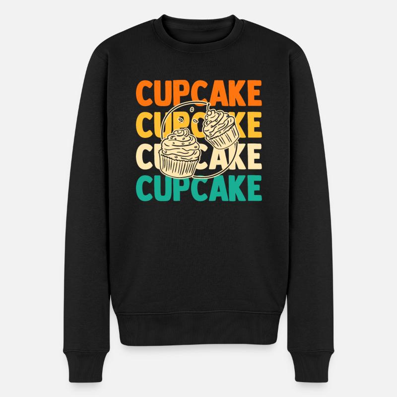 Cuisson des cupcakes - Pull Premium bio Homme - noir