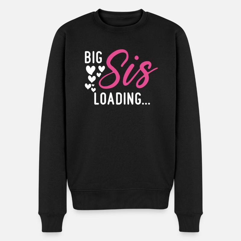 Sister Gifts - Männer Premium Bio Pullover - Schwarz