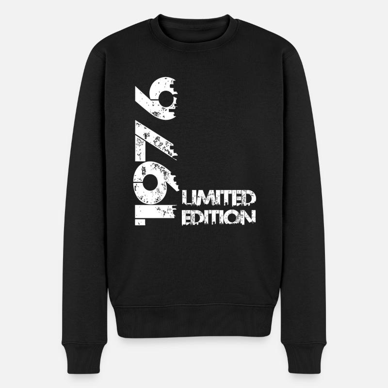 Édition limitée 1976 - Pull Premium bio Homme - noir