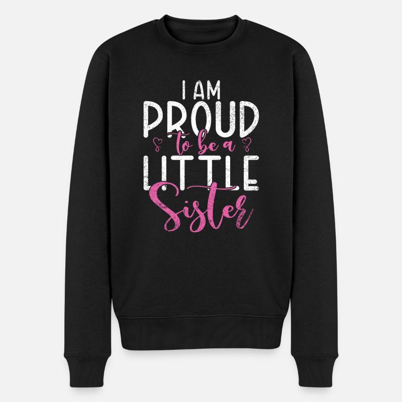 Cadeaux Petite Soeur - Pull Premium bio Homme - noir