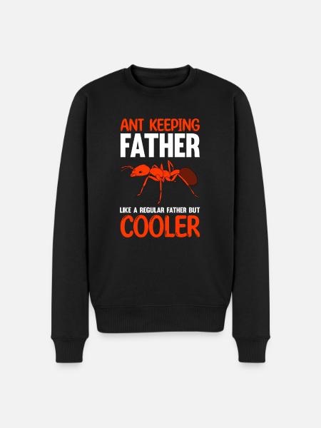 Antkeeping Ant Breeding Ants - Men's Premium Organic Jumper - black