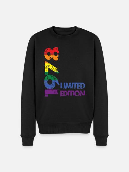 Limited Edition 1978 - Men's Premium Organic Jumper - black