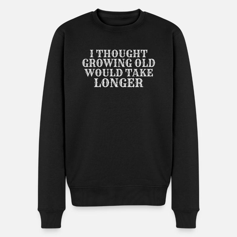 Cadeaux grand-père - Pull Premium bio Homme - noir