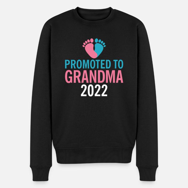 Cadeaux grand-mère - Pull Premium bio Homme - noir