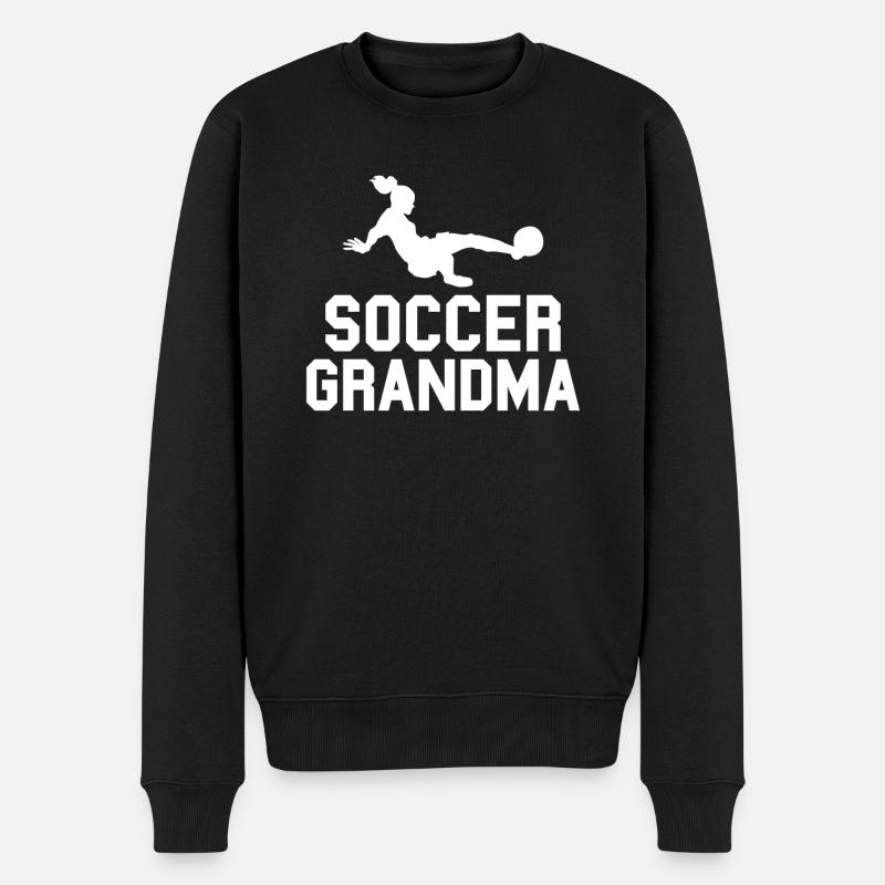Cadeaux grand-mère - Pull Premium bio Homme - noir