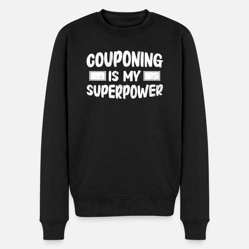 Coupon de points - Pull Premium bio Homme - noir