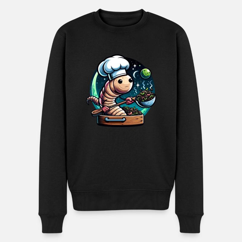 Lombriciculture Jardinage de vers de terre Vermiculture - Pull Premium bio Homme - noir