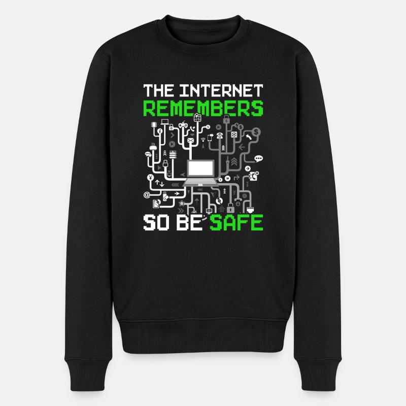 Ethical Hacker Ethischer Hacker - Men's Premium Organic Jumper - black
