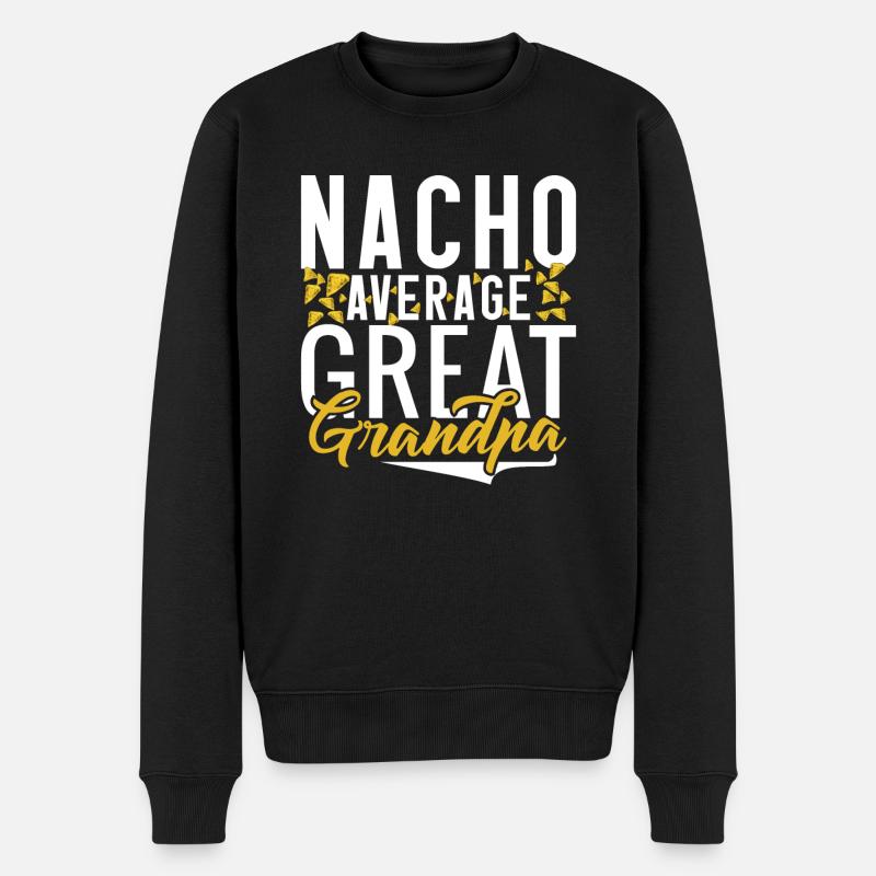 Cadeaux arrière-grand-père - Pull Premium bio Homme - noir