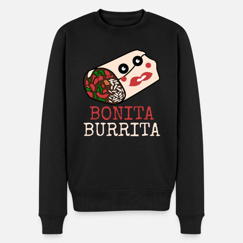 Burritos Bonita Burrito - Pull Premium bio Homme - noir