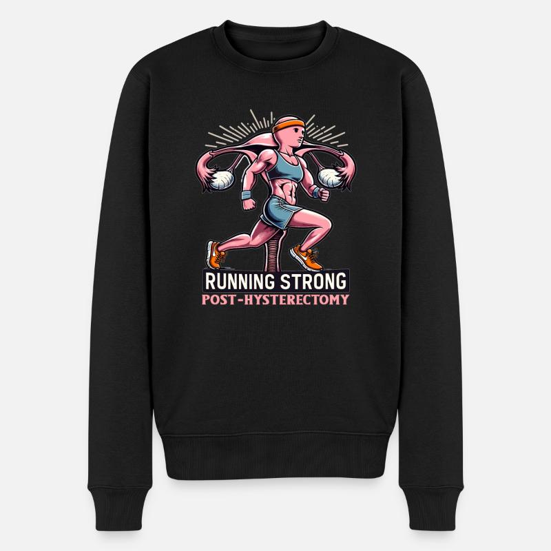 Hystérectomie pour restaurer la - Pull Premium bio Homme - noir