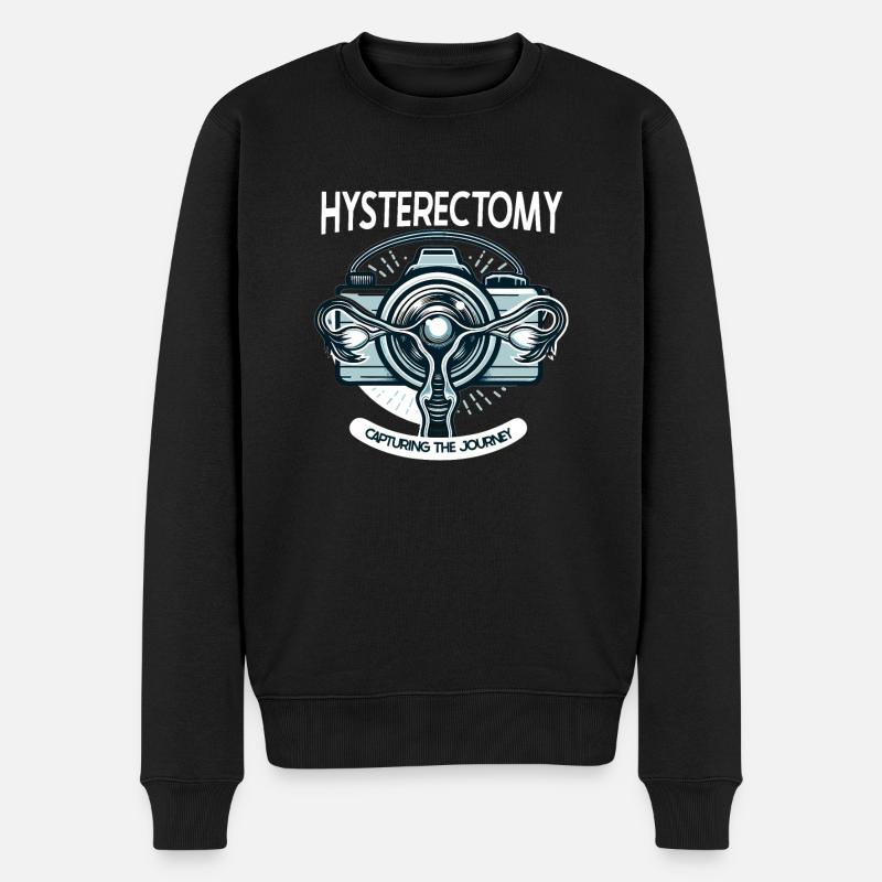 Hystérectomie pour restaurer la - Pull Premium bio Homme - noir