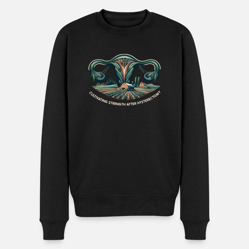Hystérectomie pour restaurer la - Pull Premium bio Homme - noir