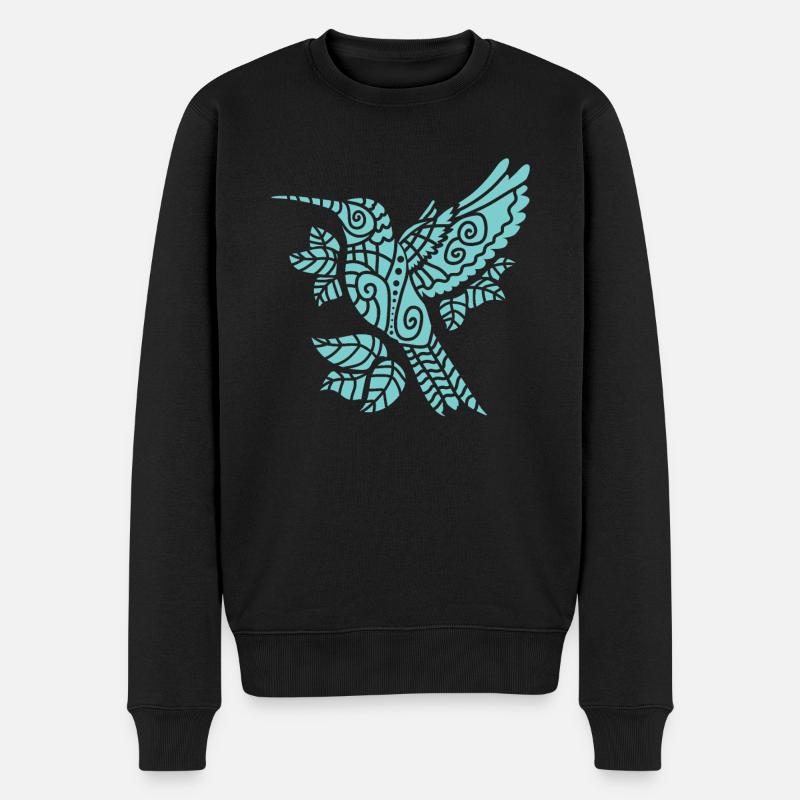 Colibri tribal Kolibri - Pull Premium bio Homme - noir